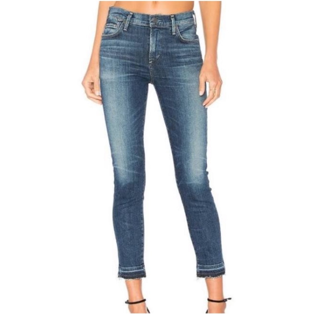 citizens of humanity rocket crop hi rise skinny